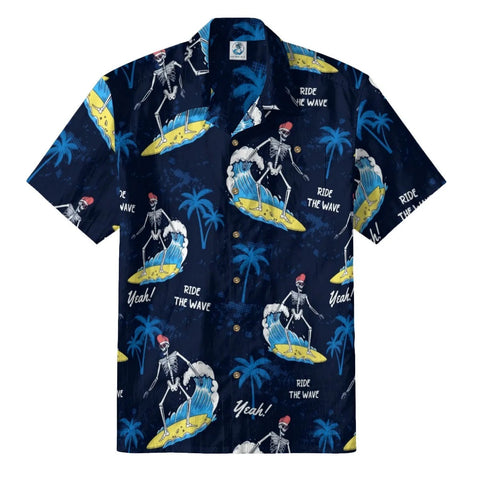 Halloween night surfing black sand beach