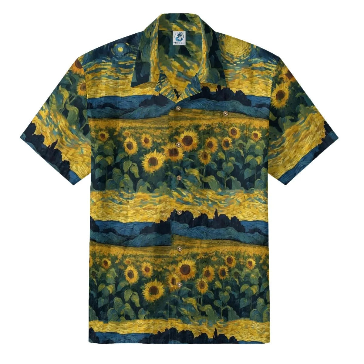 Van Gogh's Sunflower Field