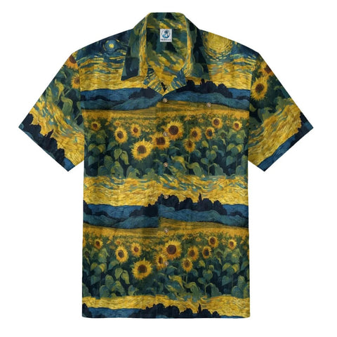 Van Gogh's Sunflower Field