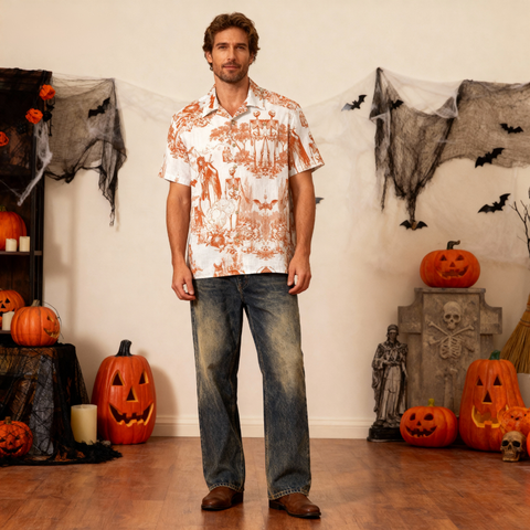 Halloween forest night