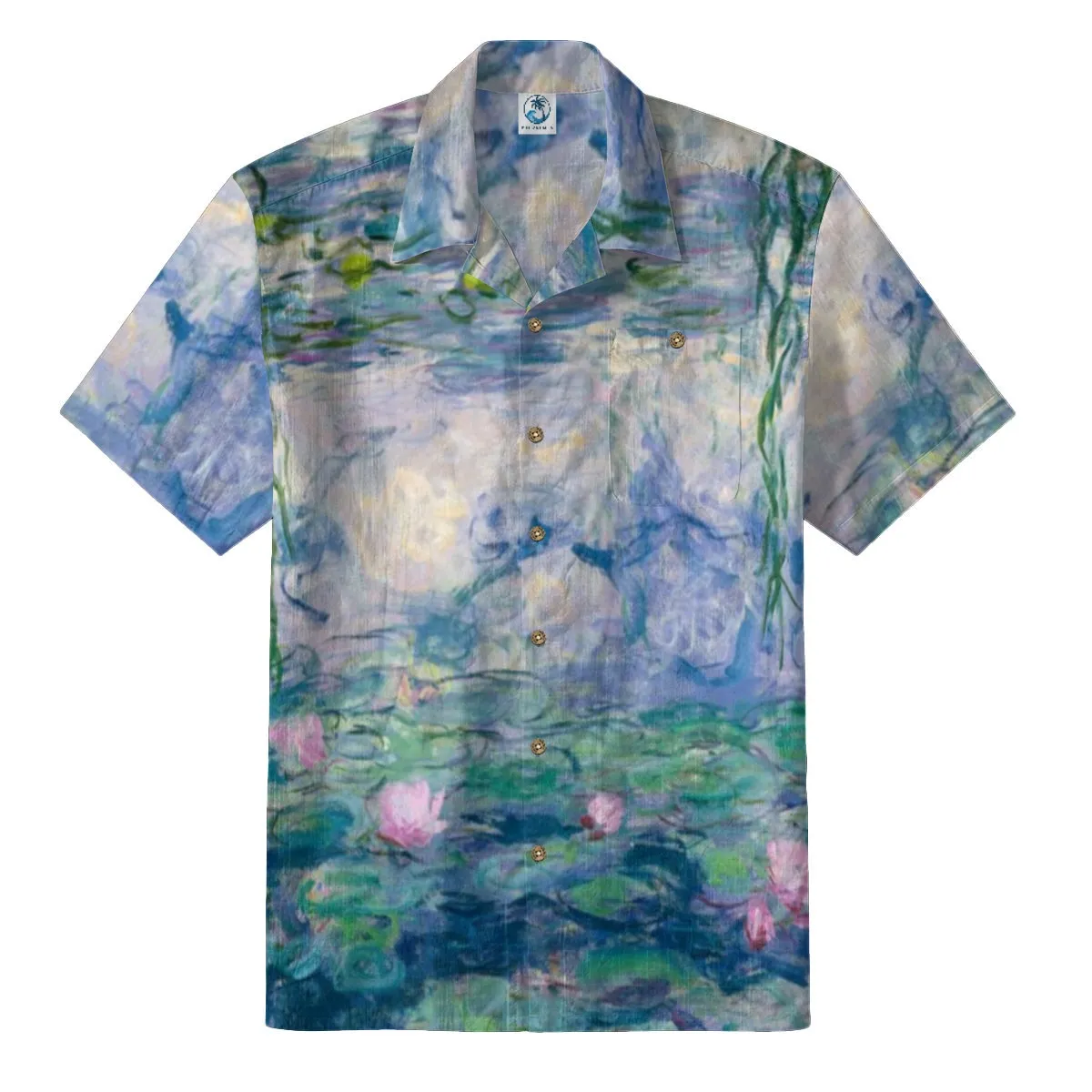 Monet's Water Lilies Hawaiian Shirt