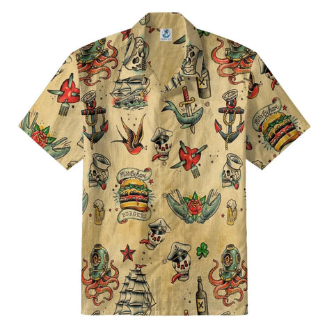 Nautical Skeleton Octopus