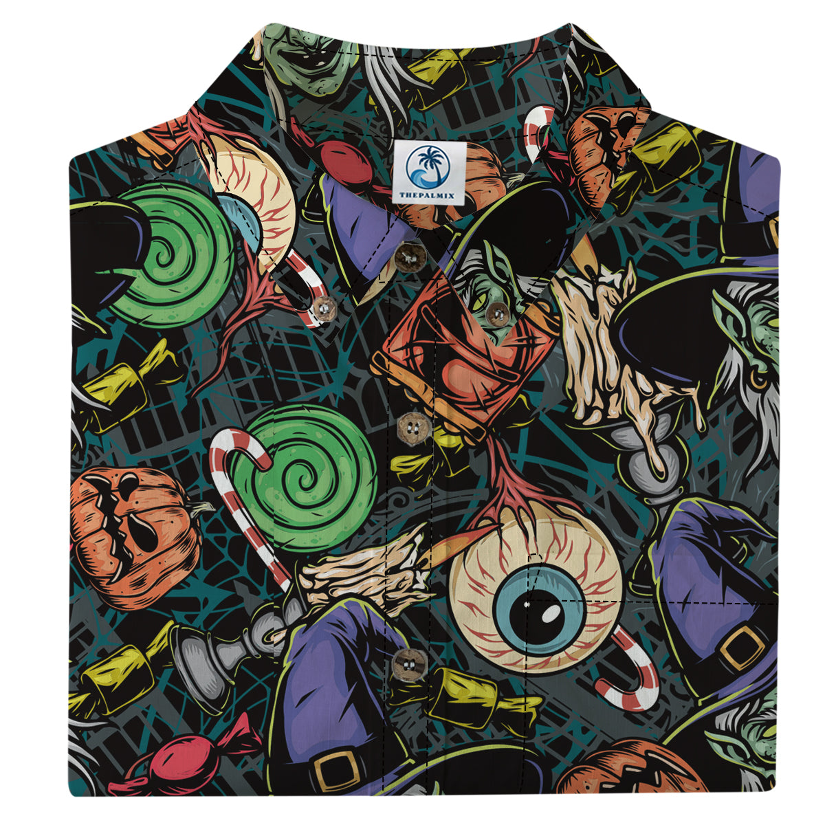 Devil's Eye Party Vintage Print Shirt