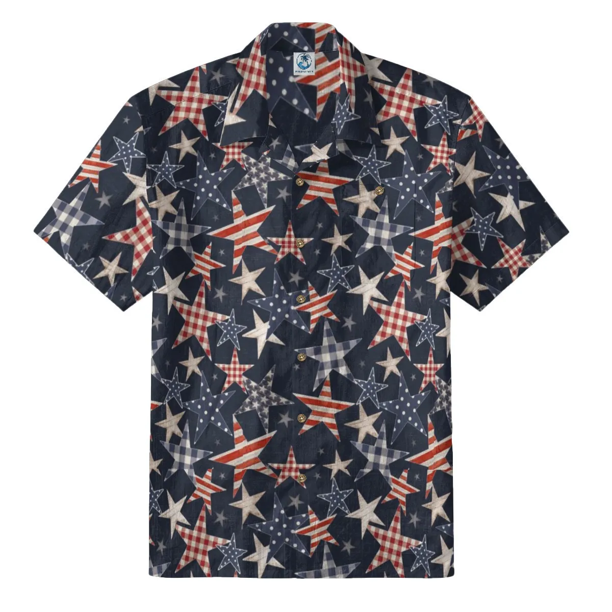 Stars & Stripes Americana Hawaiian Shirt