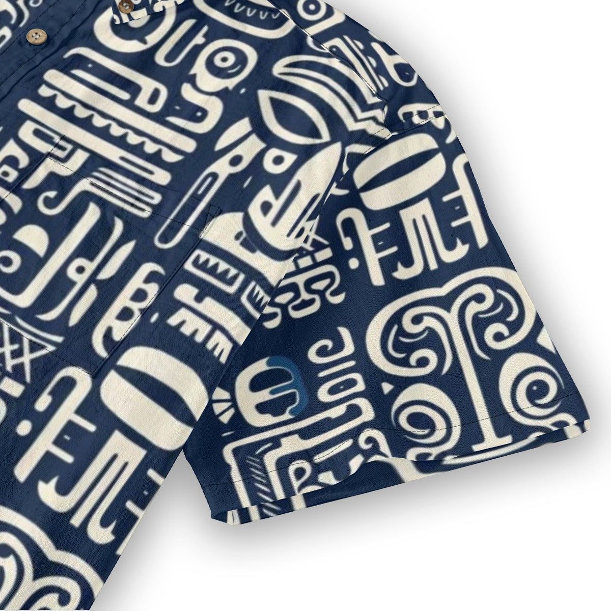 Hawaiian Party Tiki Print Shirt
