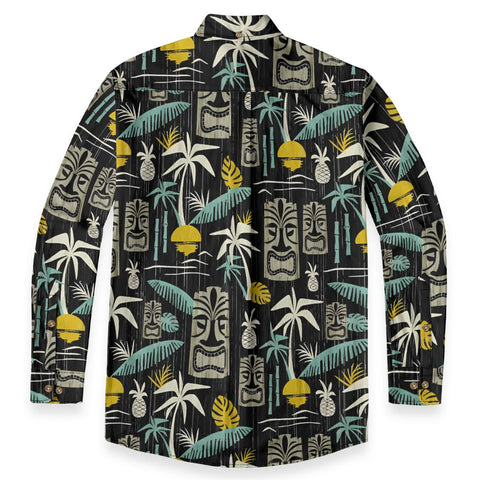 Retro Carved in Color Long-sleeve shirt