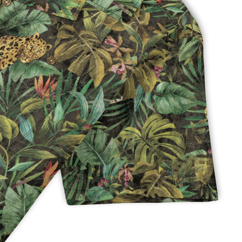 Vintage leopard print jungle