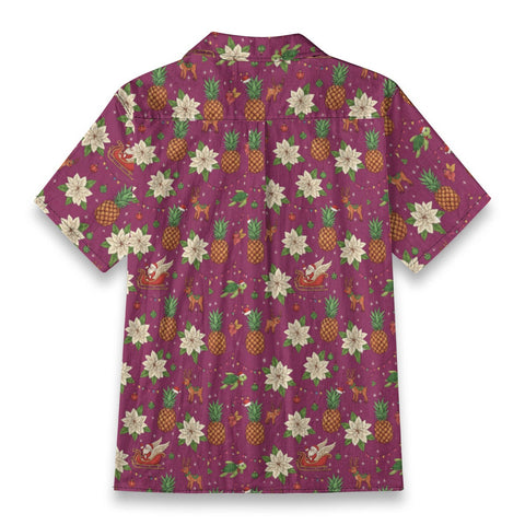 Pineapple & Poinsettia Christmas