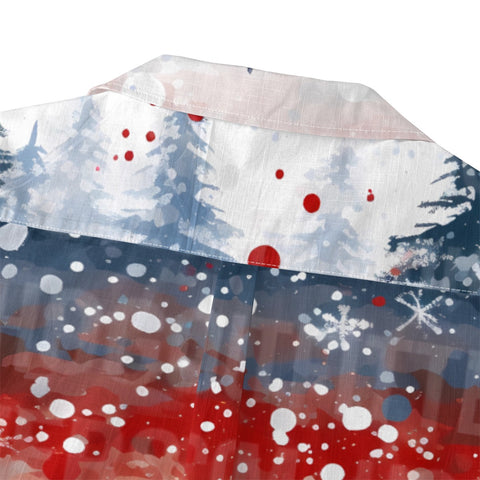 Vintage Christmas Snowy Pine