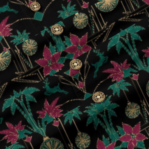 Surfing Santa Hawaiian Shirt