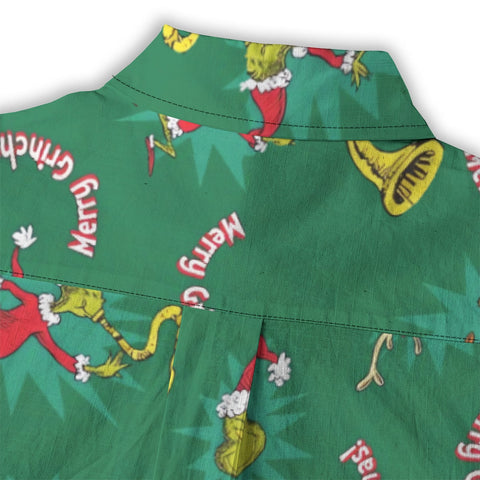Women's Merry Grinchmas Hawaiian Shirt