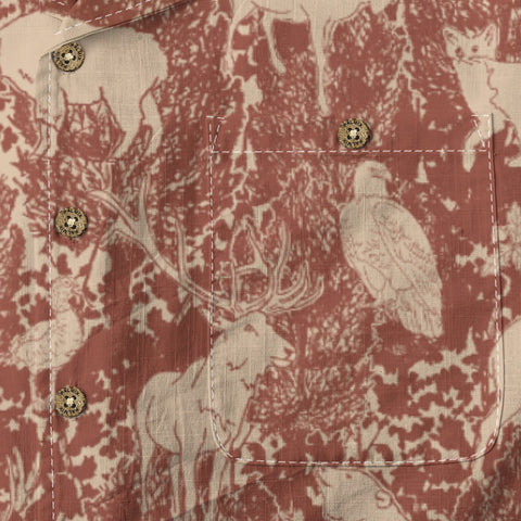 Retro Artistic Woodland Animal