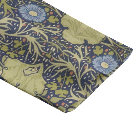 William Morris Blue-Green Botanical Blazer