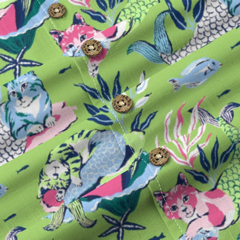 Green tone catfish fantasy