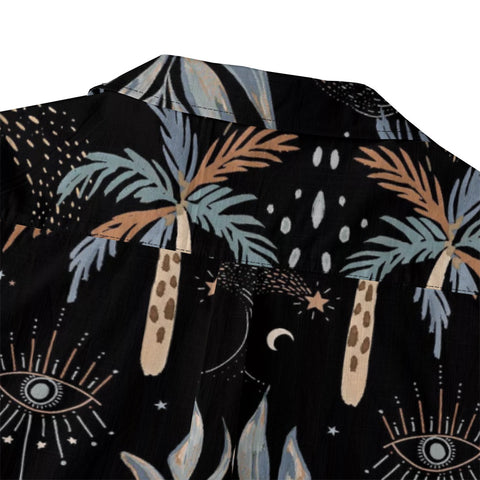 Celestial Palm & Eye Hawaiian Shirt