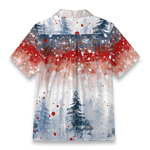 Vintage Christmas Snowy Pine