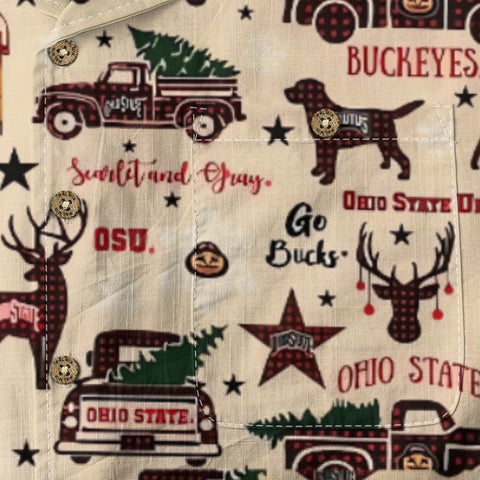 Retro OSU Christmas Fantasy
