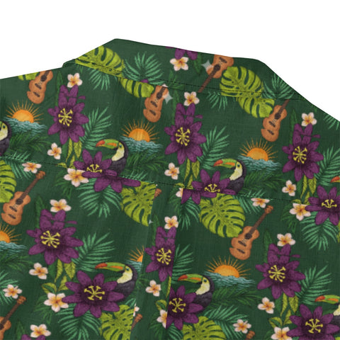 Toucan & Ukulele Hawaiian Shirt