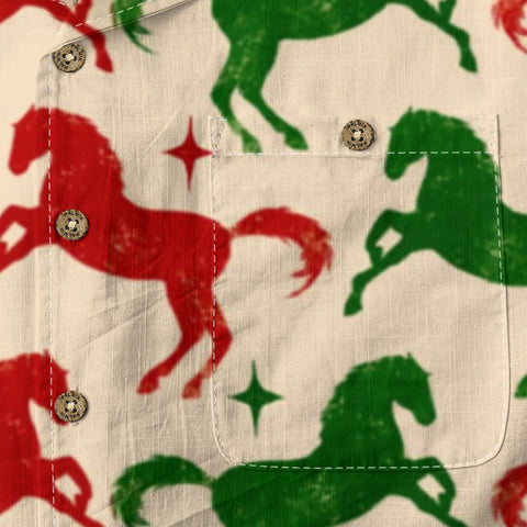 Christmas Horse Hawaiian Shirt