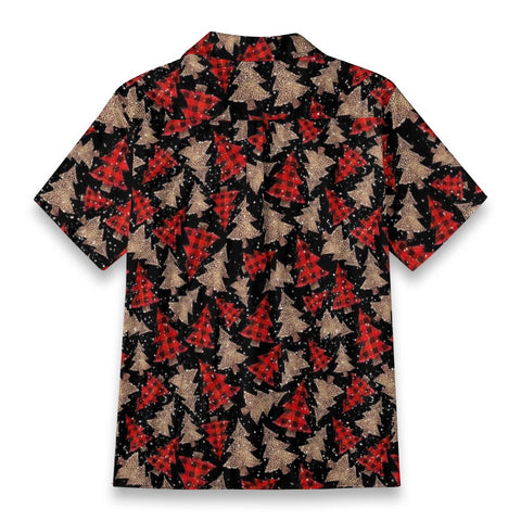 Vintage Plaid & Leopard Christmas Tree