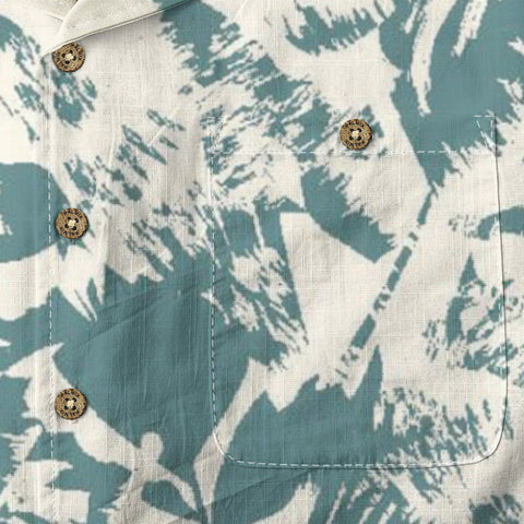 Retro Artistic Tropical Leaf