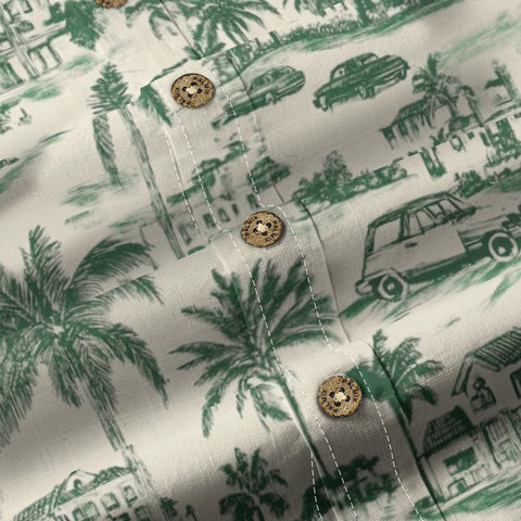 Hand-Drawn Holiday Retro long-sleeve shirt