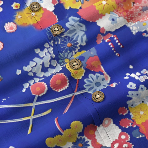 Salute to the classic - blue flowers reappear