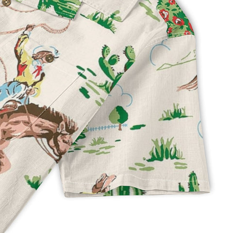 Western Cowboy Hawaiian Shirt