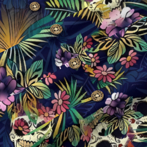 Undead embraced by flowers