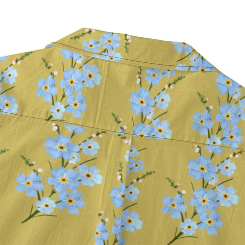 Forget-Me-Not Hawaiian Shirt