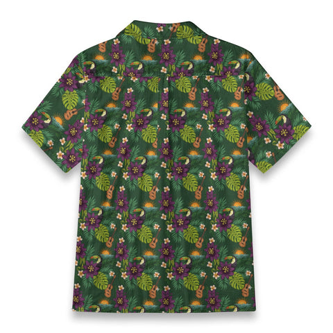 Toucan & Ukulele Hawaiian Shirt