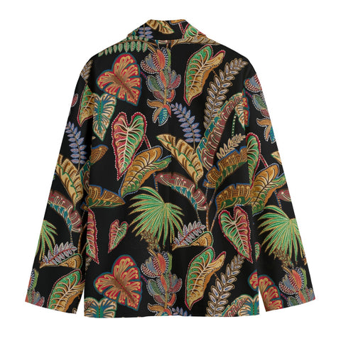 Colorful taro and tropical design poetry