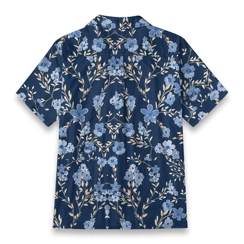 Vintage blues flower cluster
