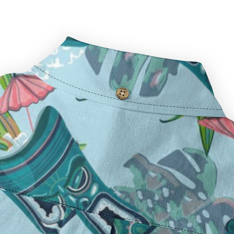 Sale Tiki Mix – Tropical Cocktail Hawaiian Retro long-sleeve shirt