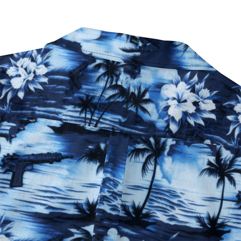 Blue Palm Tale with a Trigger