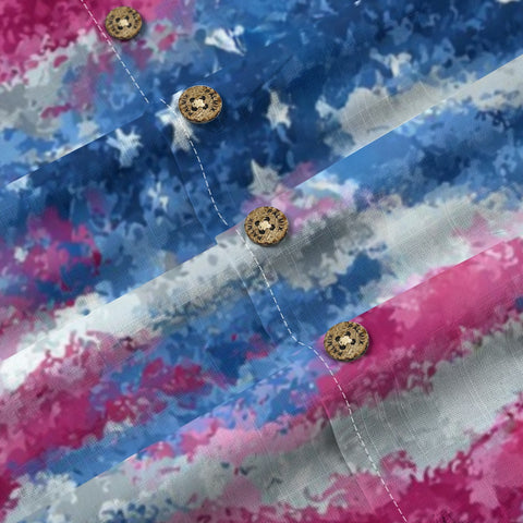 American Flag Hawaiian Shirt