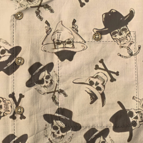 Halloween Cowboy Poster