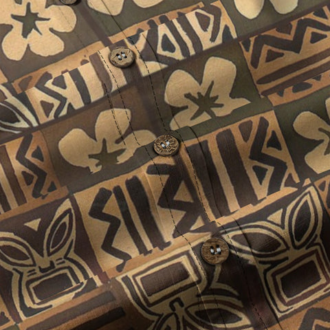 Totem Tiki Long Sleeve Shirt