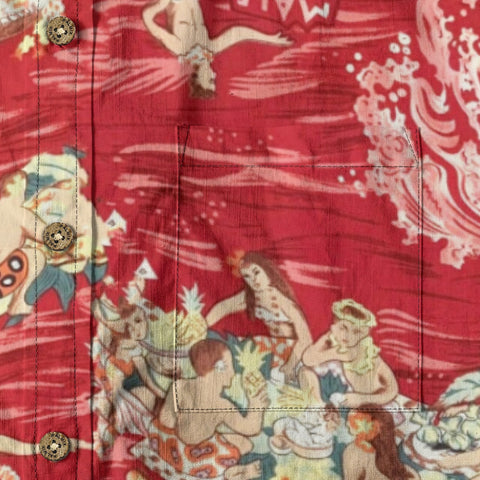 Angels hawaiian shirt