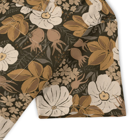 The Plamix Vintage Earth-Tone Floral