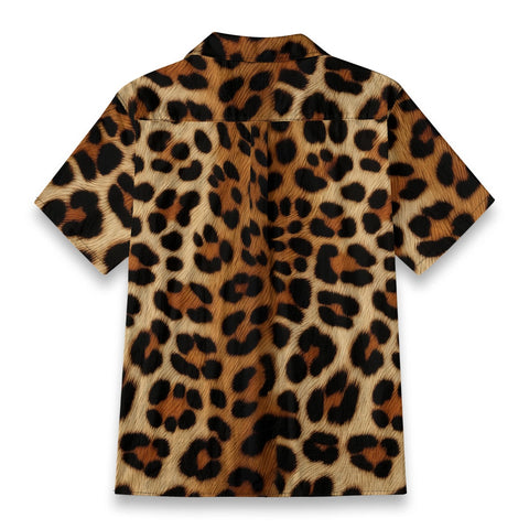 Leopard Print Hawaiian Shirt