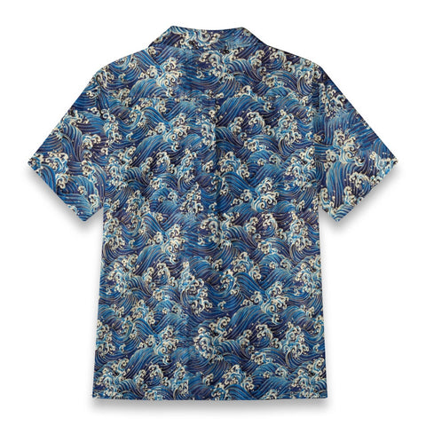 Vintage Blue Wave Ukiyo-e