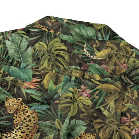 Vintage leopard print jungle