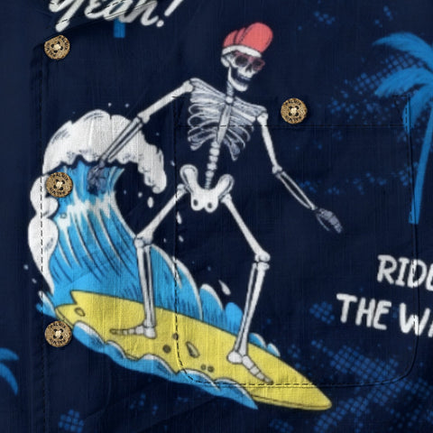 Halloween night surfing black sand beach