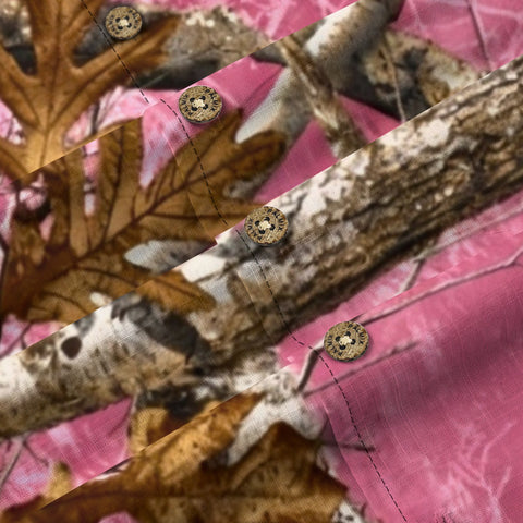 Pink Camo Tree Hawaiian Shirt