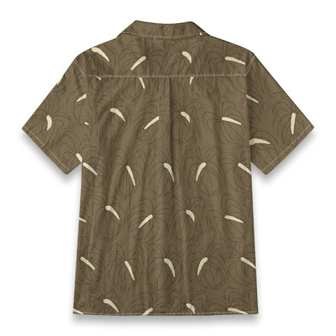 Brown Rhyme Flower Candle Painting