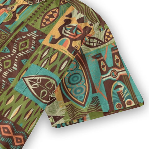 Alchemy - Retro Abstract Aloha Shirt