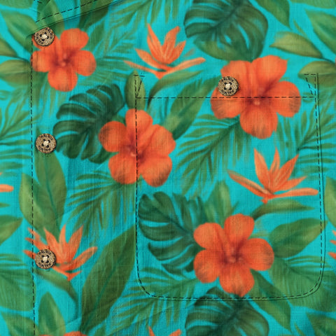 Hibiscus Hype: Your Tropical Vibe Uniform