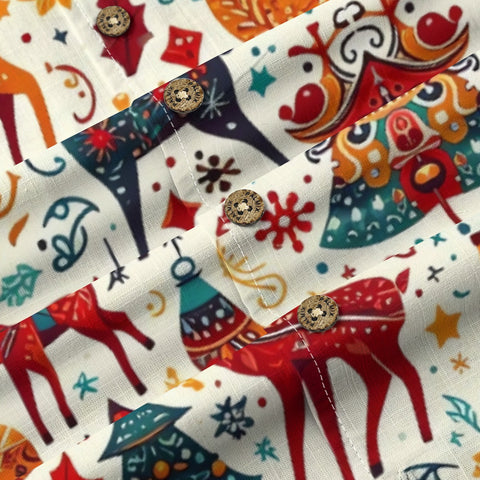 Elk forest in autumn