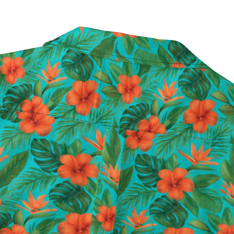 Hibiscus Hype: Your Tropical Vibe Uniform